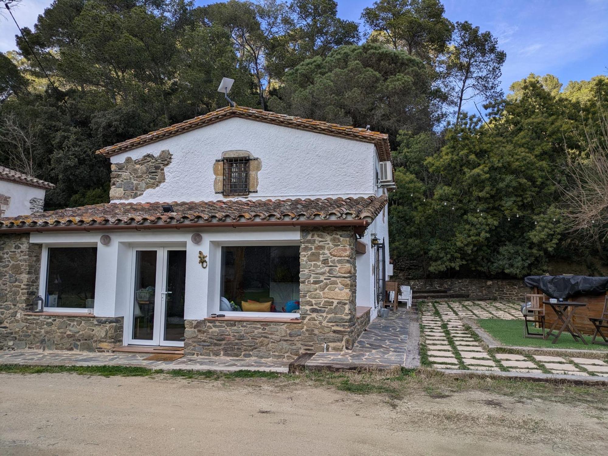 Masia Can Ninot Santa Susanna Buitenkant foto